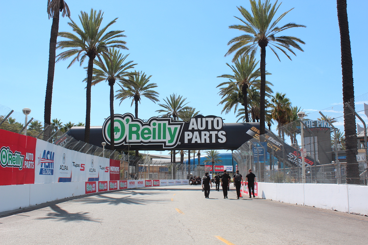 AAA Flag & Banner Print Installation for the Acura Grand Prix of Long Beach post preview image